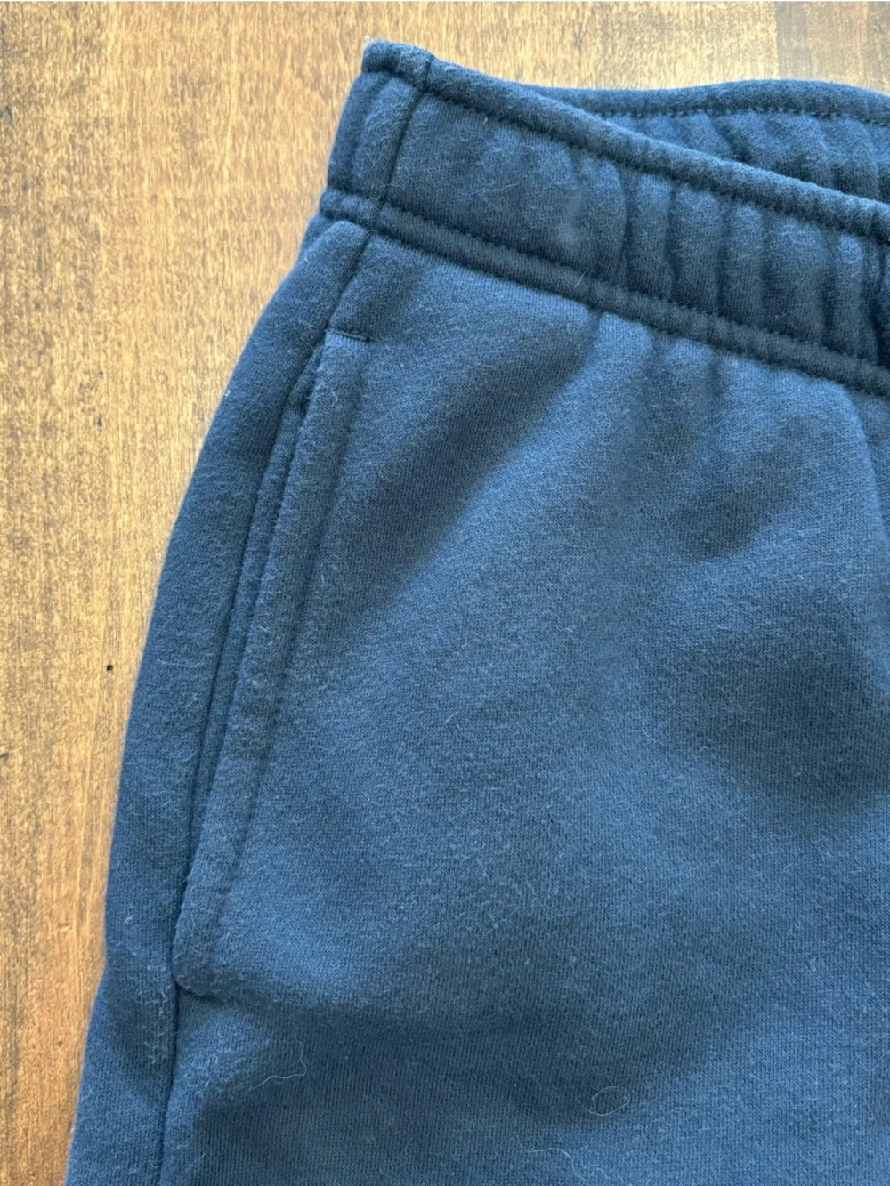 Tuff Athletics Cargo Joggers Size S NWOT Navy Fleece Utility Sweatpants - Picture 6 of 10